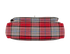 Tartan Darley, &pound;320, Handbags, Black/Red, Fabric/Leather, Top view